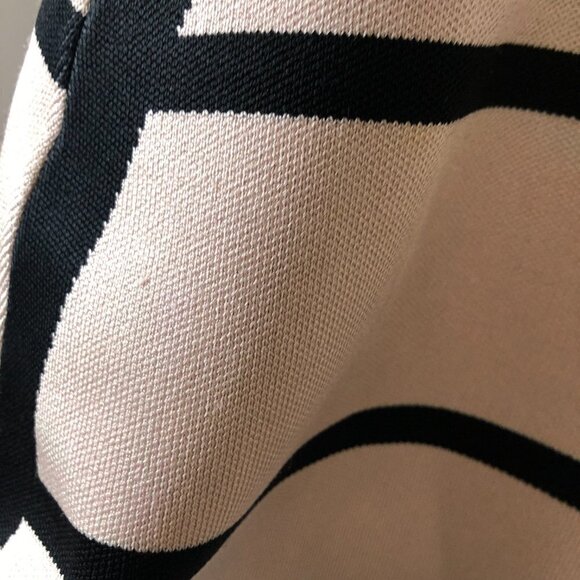 Torn by Ronny Kobo Geo Print Black Cream Dress size S - Picture 7 of 11